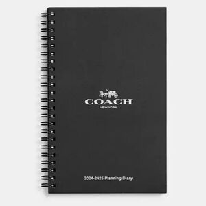 NEW Coach Notebook Spiral Diary Book 6 x 8  - Spiral Bound